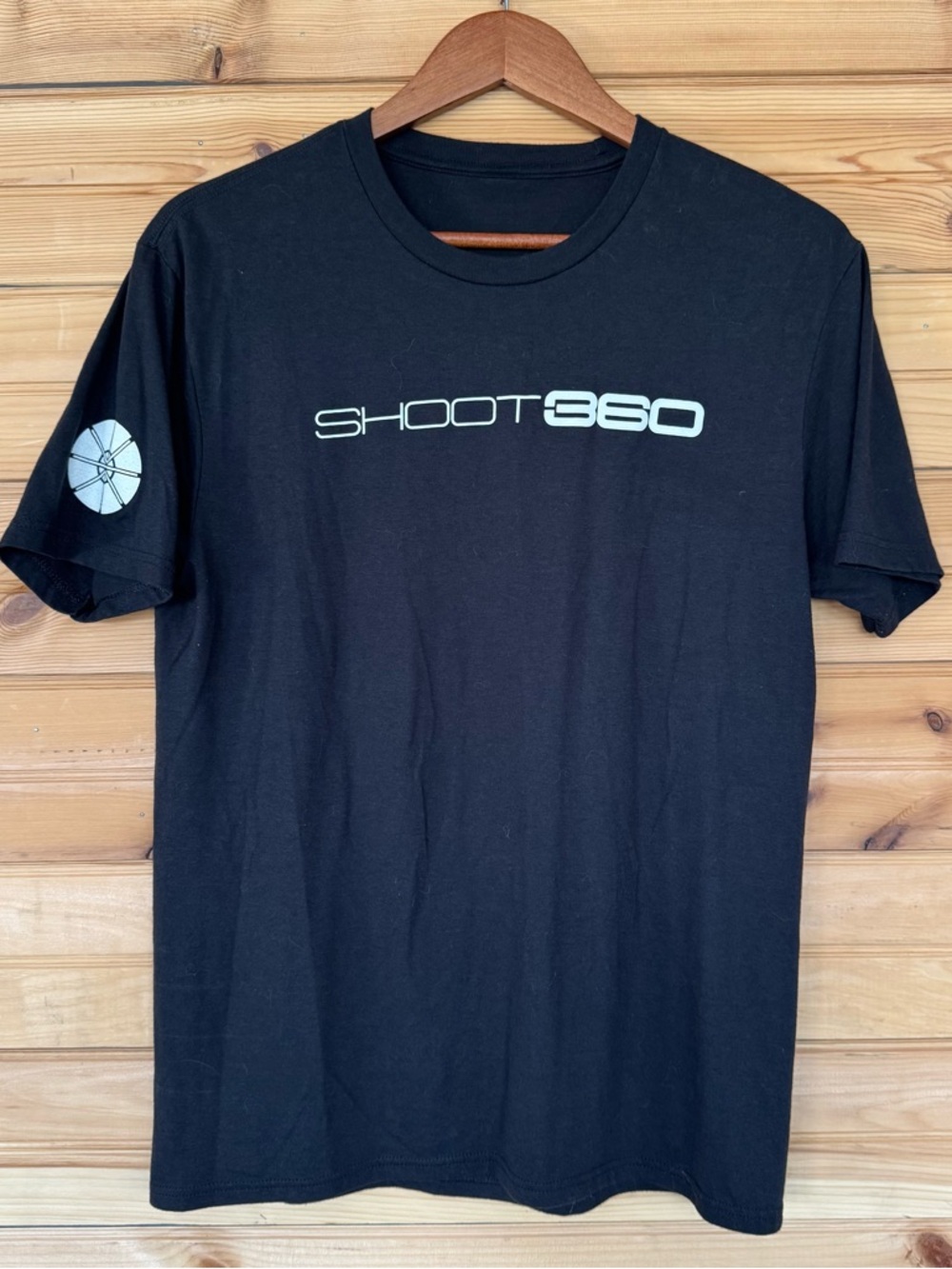 Shoot360 Black Basketball Training Graphic T-Shirt
